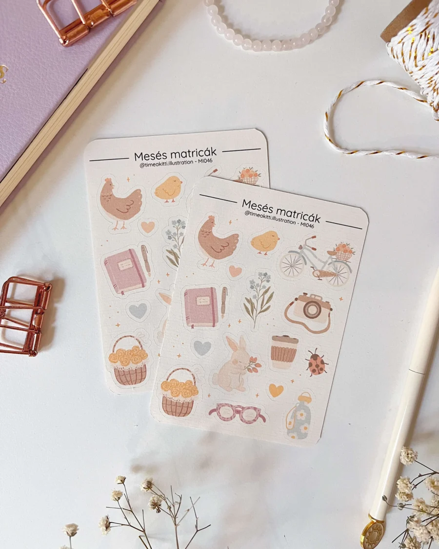Szabadon - mesés matricák - MI046
