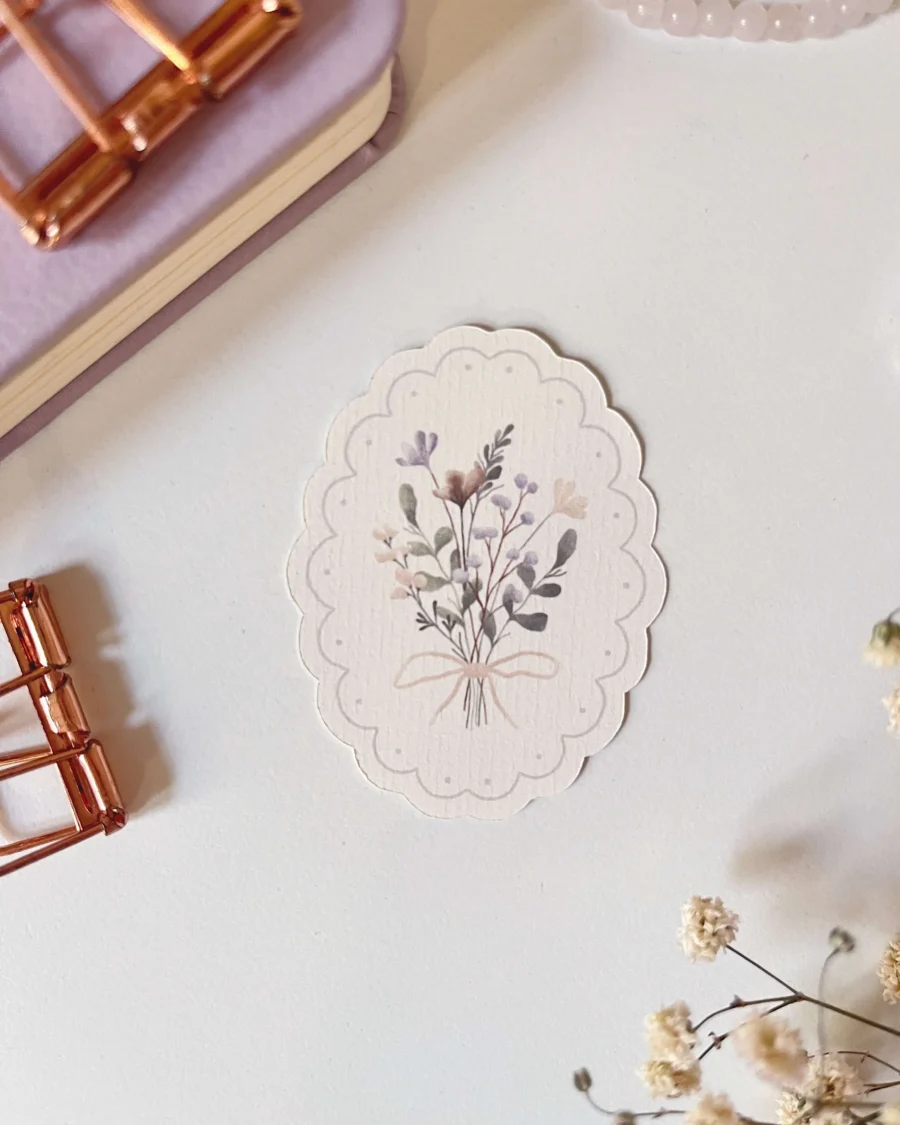 Virágcsokor matrica