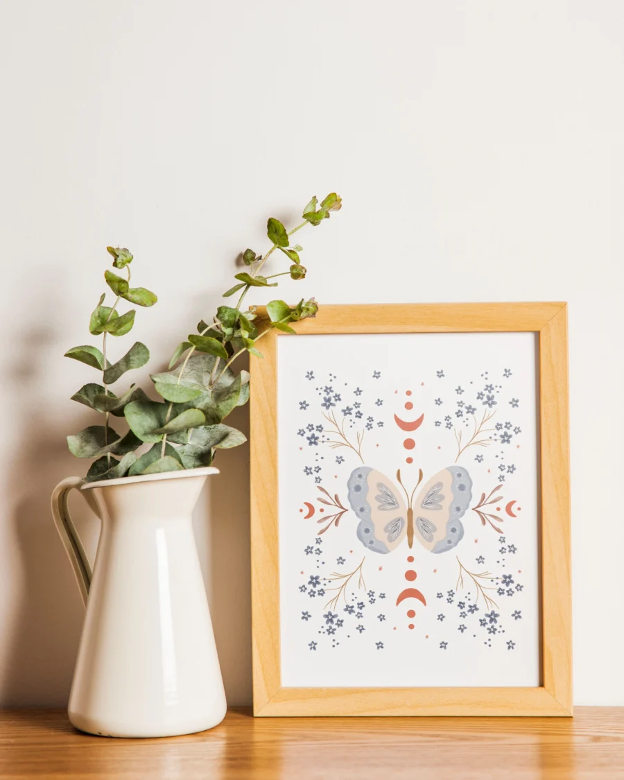 megerkezes pillangos poszter A4